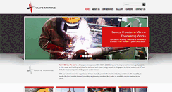 Desktop Screenshot of hansmarine.net